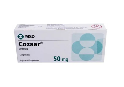 COZAAR, 50MG, 30c. (LOSARTAN)