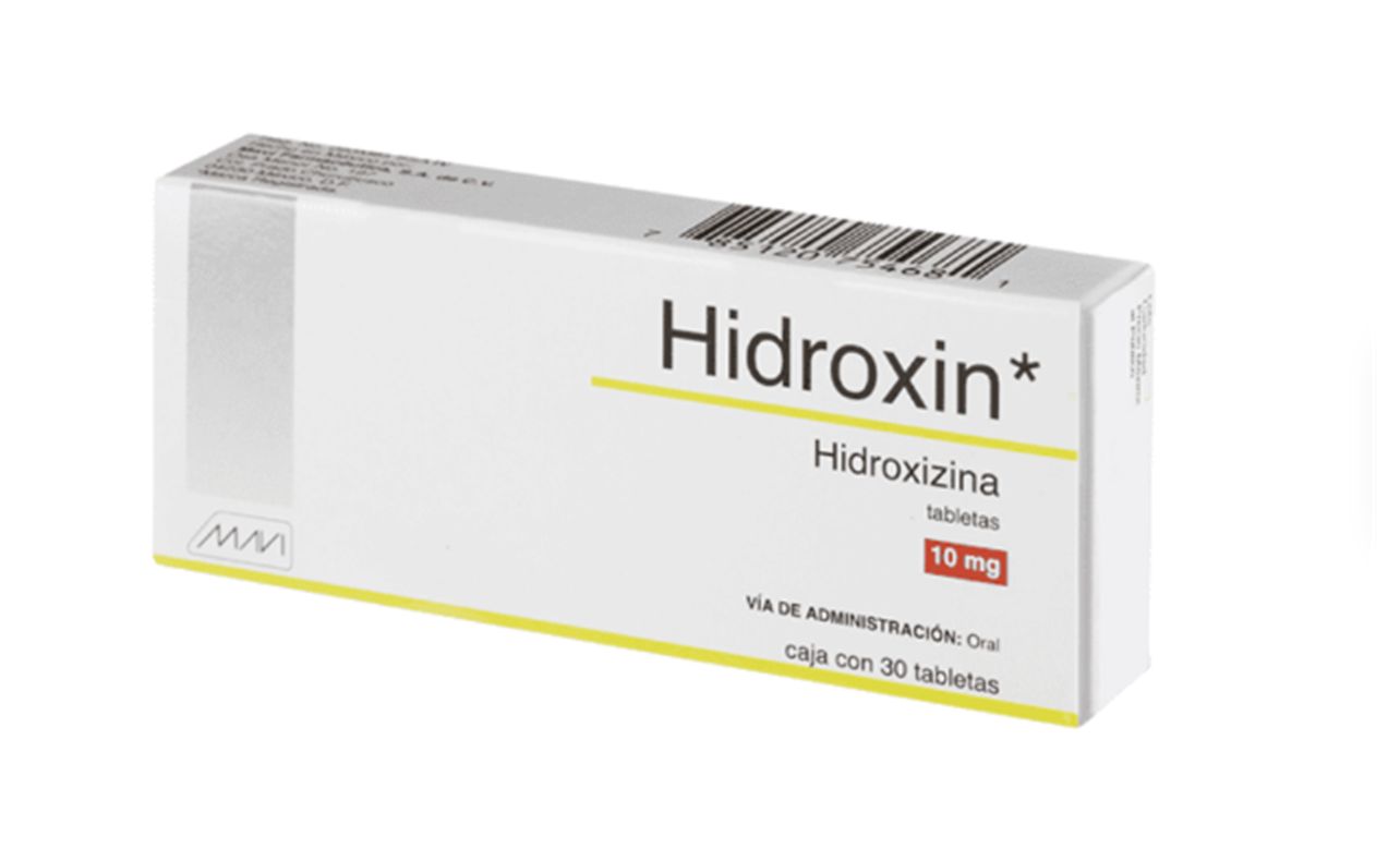 VISTARIL / ATARAX GI, 10mg, 30 Tabs. (HIDROXIN) hidroxizina // Hydroxyzine