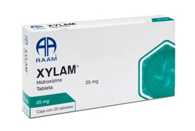 VISTARIL / ATARAX GI, 25mg, 25 Tabs. (XYLAM) hidroxizina // Hydroxyzine
