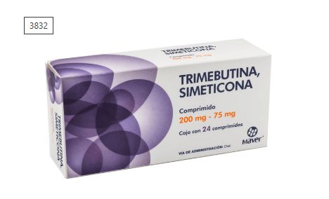 LIBERTRIM GI, 200/75MG, 24 Tabs. (TRIMEBUTINA / SIMETICONA)
