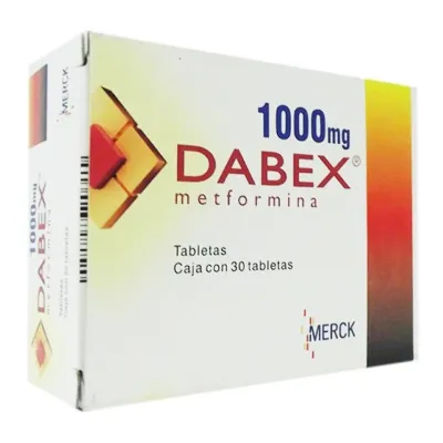 METFORMIN, 1000mg, 30 TABS (DABEX ) METFORMINE