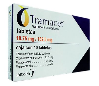 TRAMACET, 10 TABS. (TRAMADOL/PARACETAMOL) TRAMADOL/PARACETAMOL