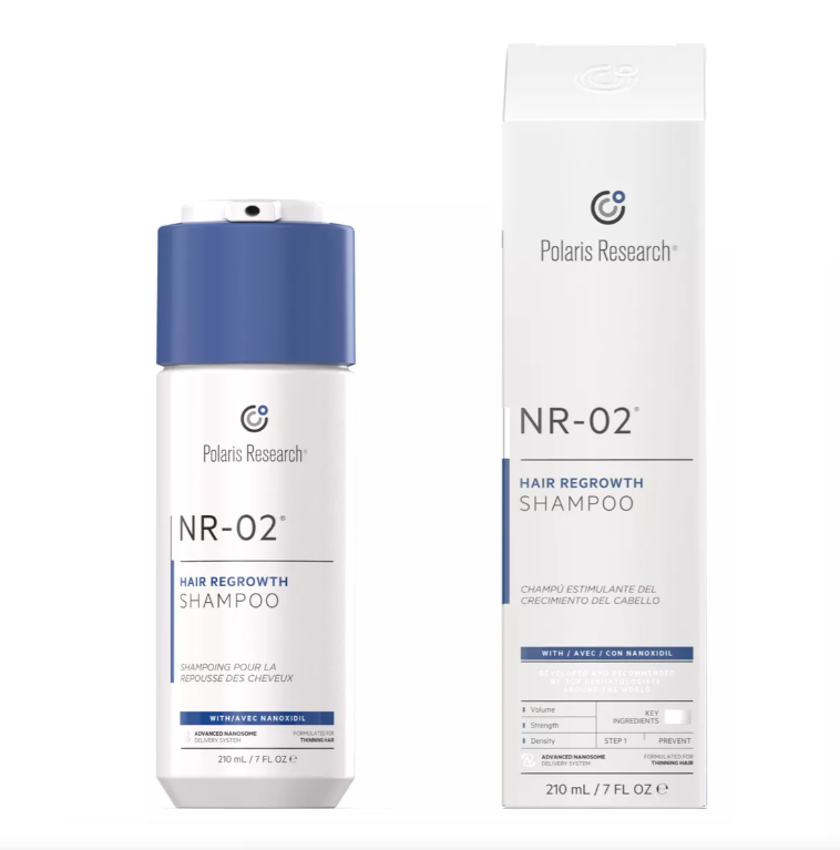 210ml POLARIS NR 02 SOLUTION HAIR REGROWTH ~ ALOPECIA FOR MEN