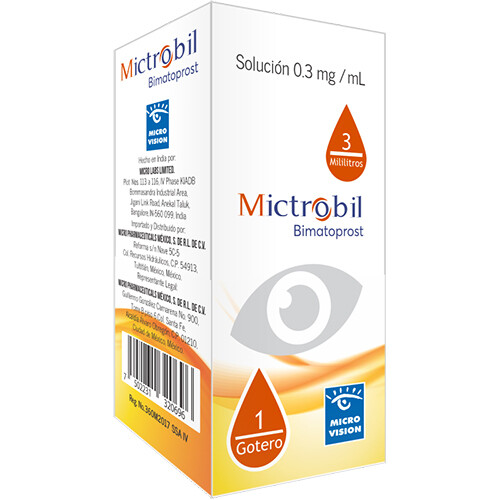 LATISSE OR LUMIGAN GENERIC OPHTHALMIC SOLUTION, 3ML. (CAREPROST) BIMATOPROST