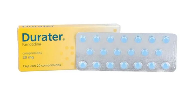 DURATER, 20MG, 20c. (FAMOTIDINE) FAMOTIDINA