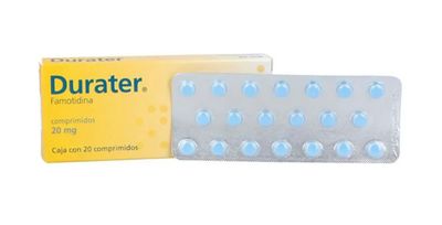 DURATER, 20MG, 20c. (FAMOTIDINE) FAMOTIDINA