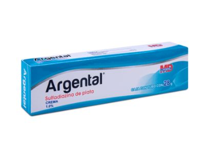 ARGEMOL / ARGENTAFIL / SULFATIAZOL,  1%, 30gr. (ARGENTAL) Silver sulfadiazine Cream