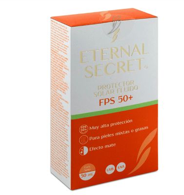 ETERNAL SECRET PROTECCION SOLAR FPS 50+ SUNBLOCK SPF50+ 50gr~ combination or oily skin