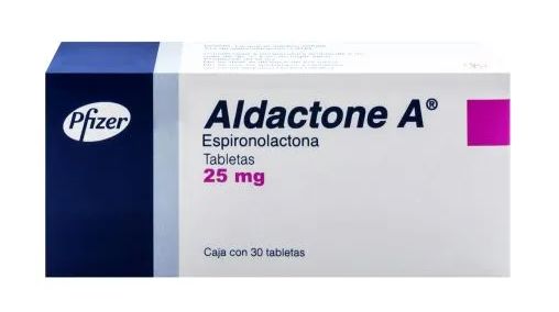 ALDACTONE A, 25MG, 30 Tabs.(Spironolactone)