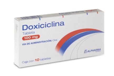 VIBRAMYCIN GI, 100MG, 10 Tabs. (Doxycycline) Doxiciclina