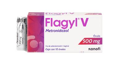 FLAGYL V, 500MG, 10 OVULES (FLAGYL V) METRONIDAZOLE