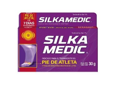 SILKA MEDIC GEL, 1%, 30gr. (SILKA MEDIC) TERBINAFINE Eliminate Athletes Foot
