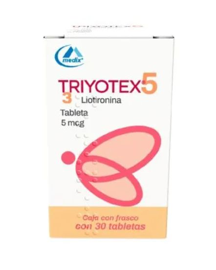 CYTOMEL, 5mcg,  30Caps (TRIYOTEX ) LIOTHYRONINE SODIUM