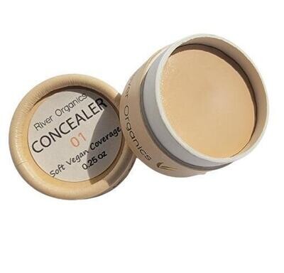 River Organics
Zero Waste Concealer | 01 Light (beige undertones)