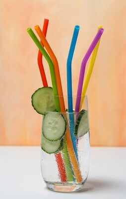 RSVP International
10-inch silicone straws