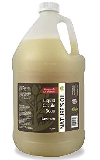 Nature's Oil
Liquid Castile Soap in Bulk
(for refills by the oz)
Lavender Scented