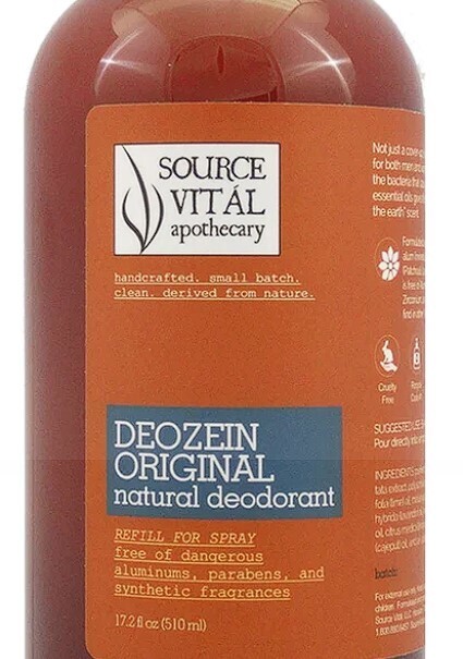 Source Vital Apothecary
Deozein Natural Deodorant 
Assorted Scents 
In Bulk (For Refills by the oz)