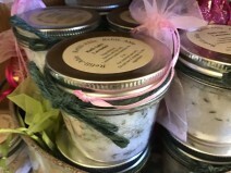 Refill-Able Organic Bath Salts: Lavender Scented (for refills by the oz)