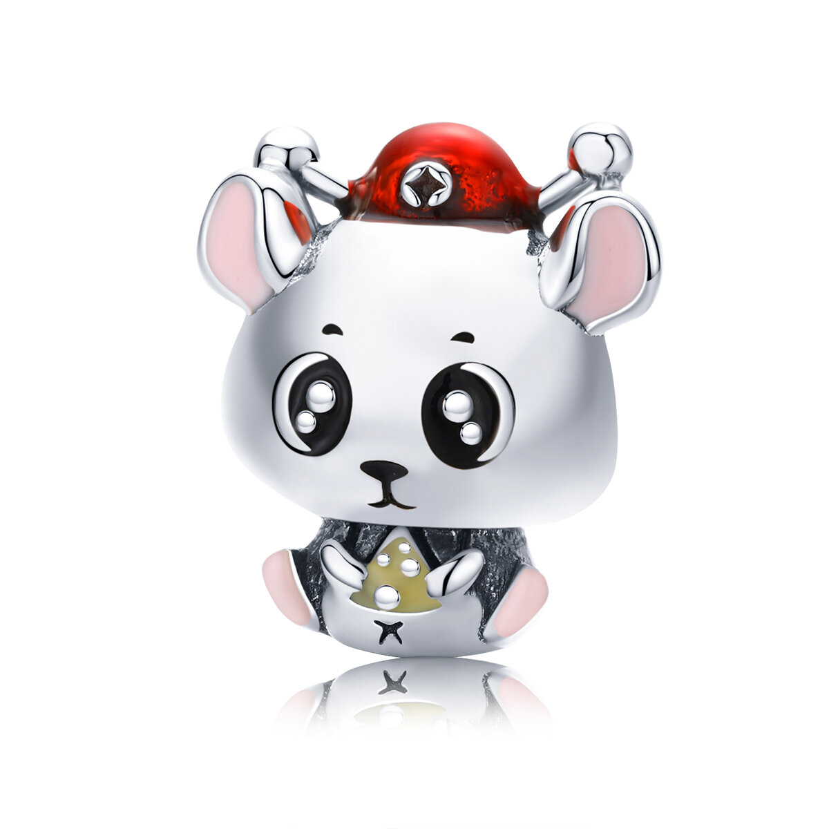 GemKing BSC113 Baby Mouse S925 Sterling Silver Charm