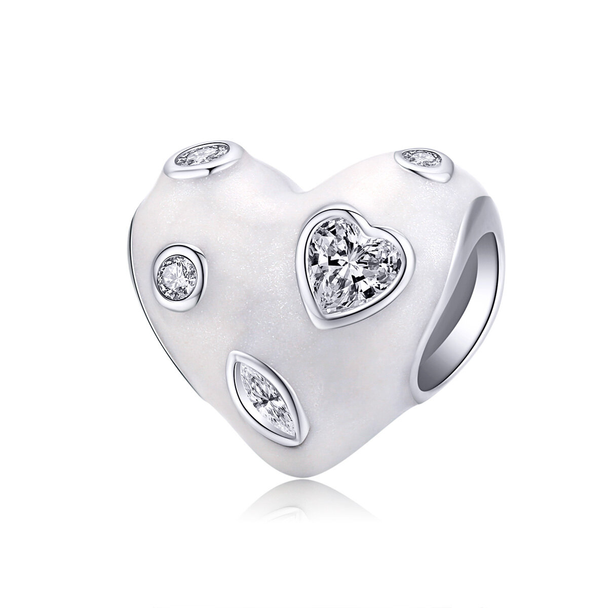 GemKing BSC179 Pure love S925 Sterling Silver Charm