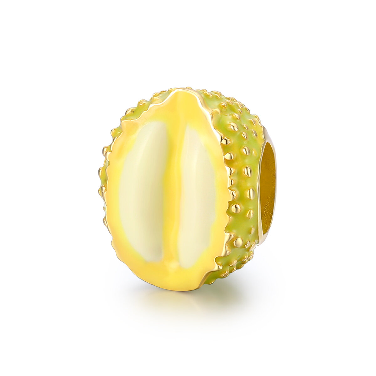 GemKing BSC402 Durian Charm S925 Sterling Silver Charm