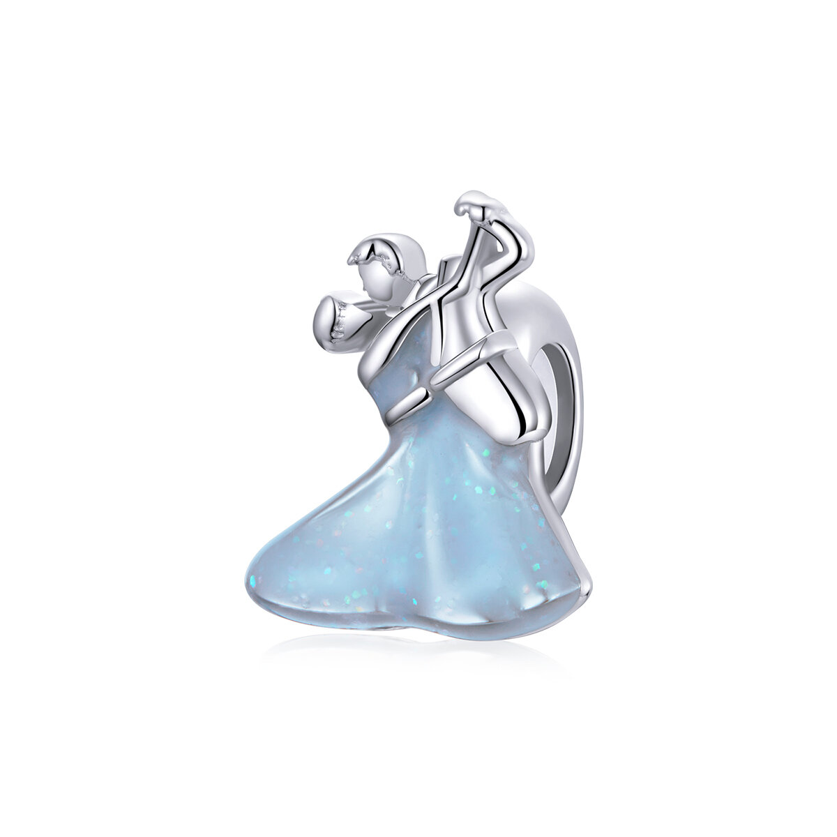 GemKing BSC407 Dancing Party S925 Sterling Silver Charm