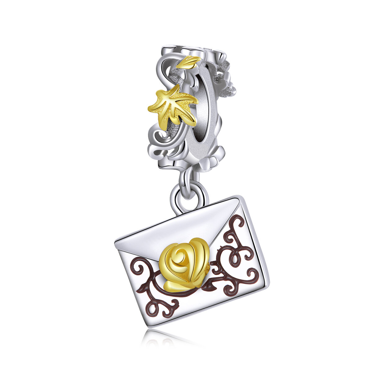 GemKing BSC410 Prom invitation S925 Sterling Silver Charm