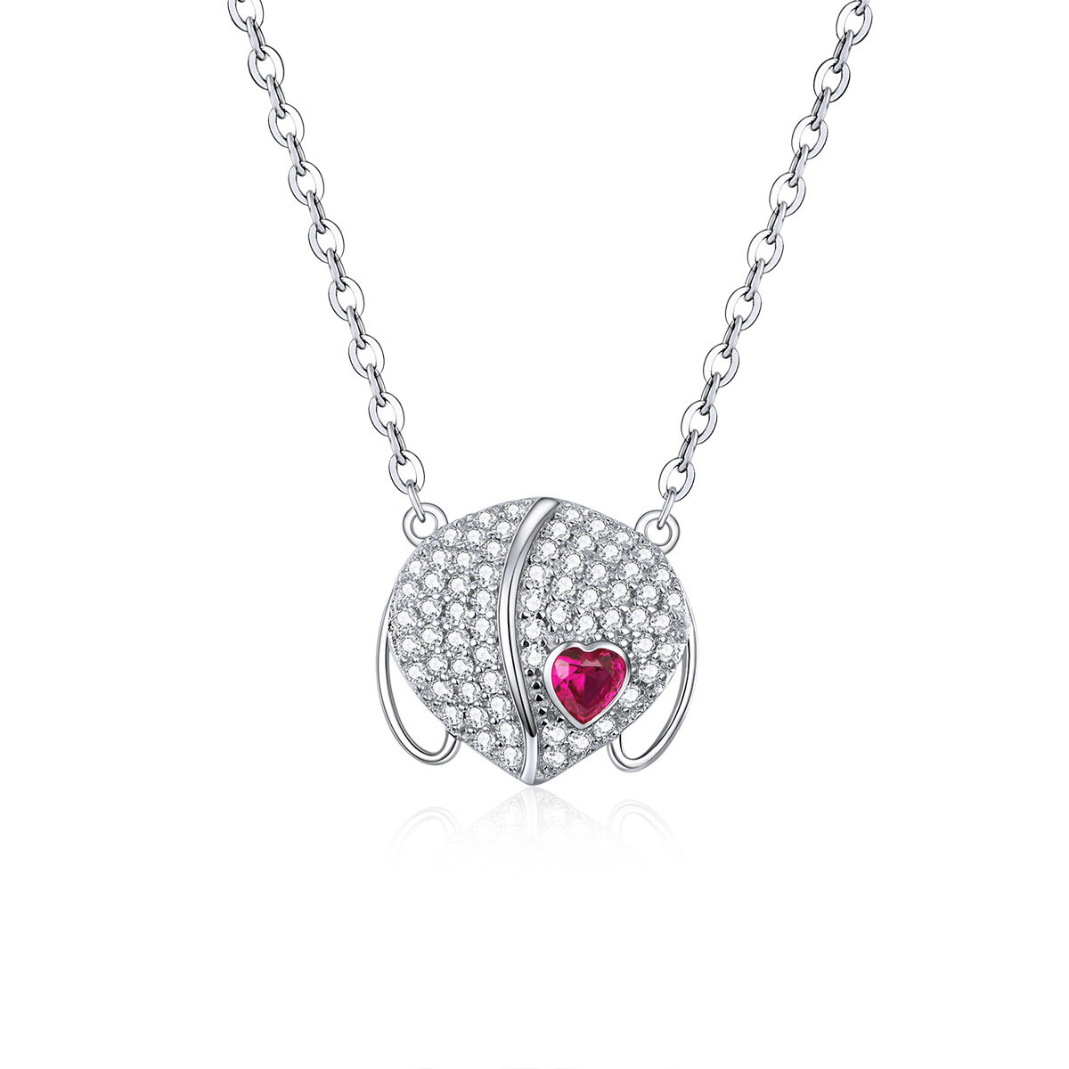 GemKing BSN174 Salute S925 Sterling Silver Necklace