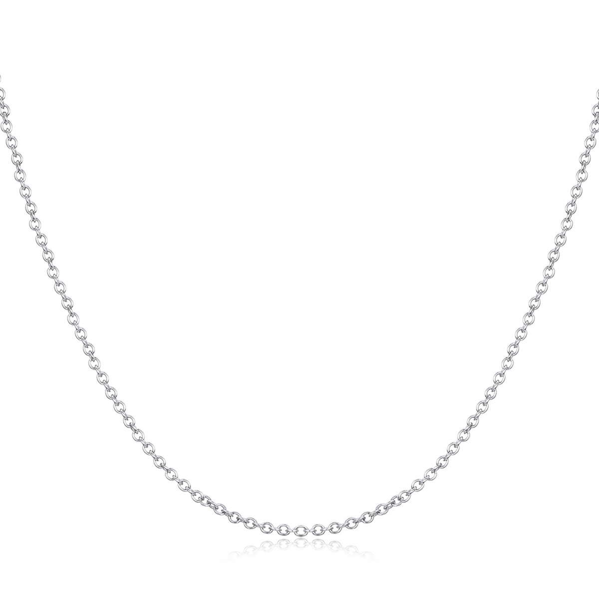GemKing BSN228 DIY Basic chain S925 Sterling Silver Necklace