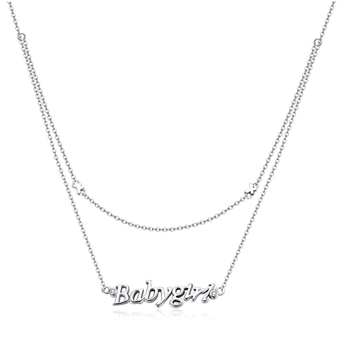 GemKing BSN230 Baby girl S925 Sterling Silver Necklace
