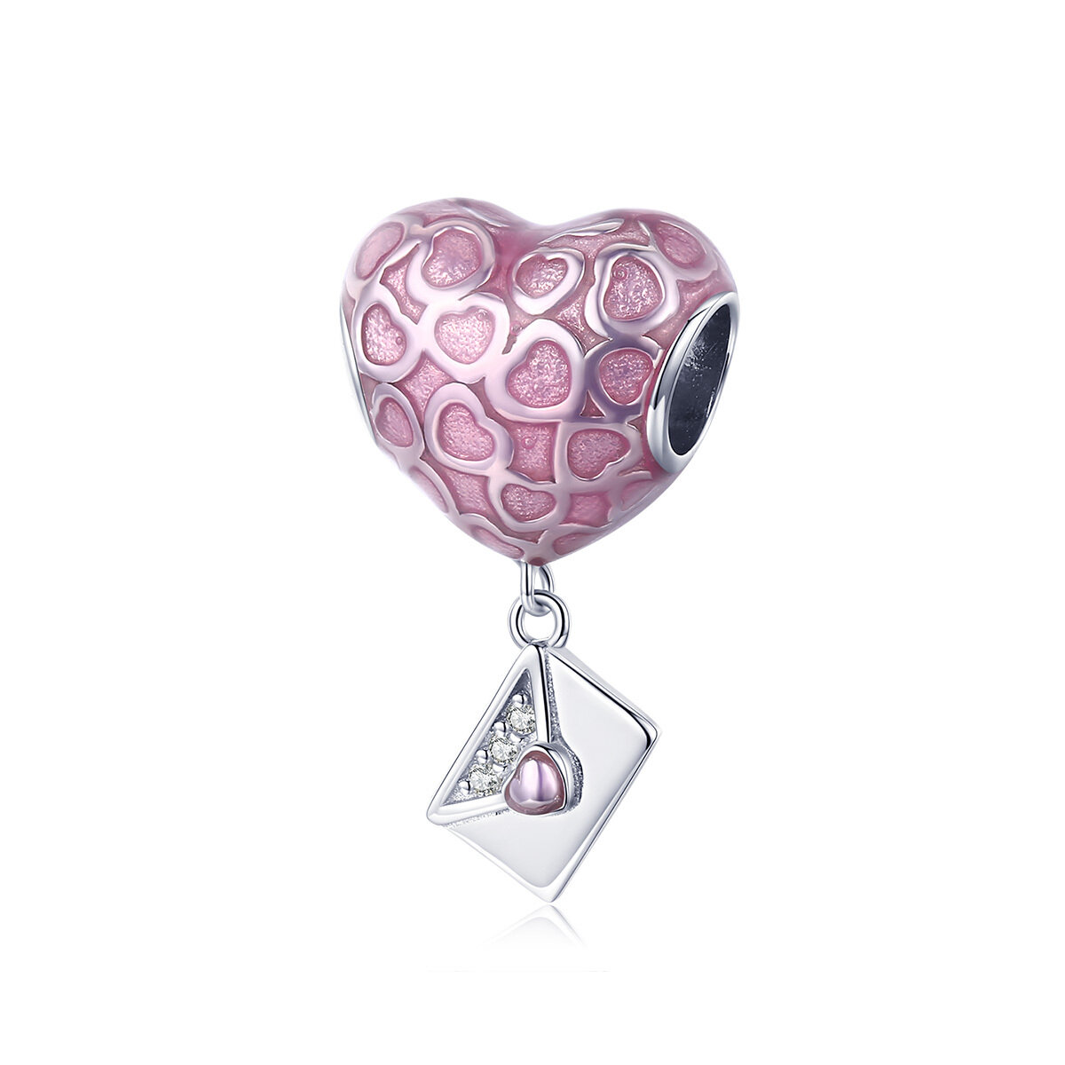 GemKing SCC1080 Love you Slowly S925 Sterling Silver Charm