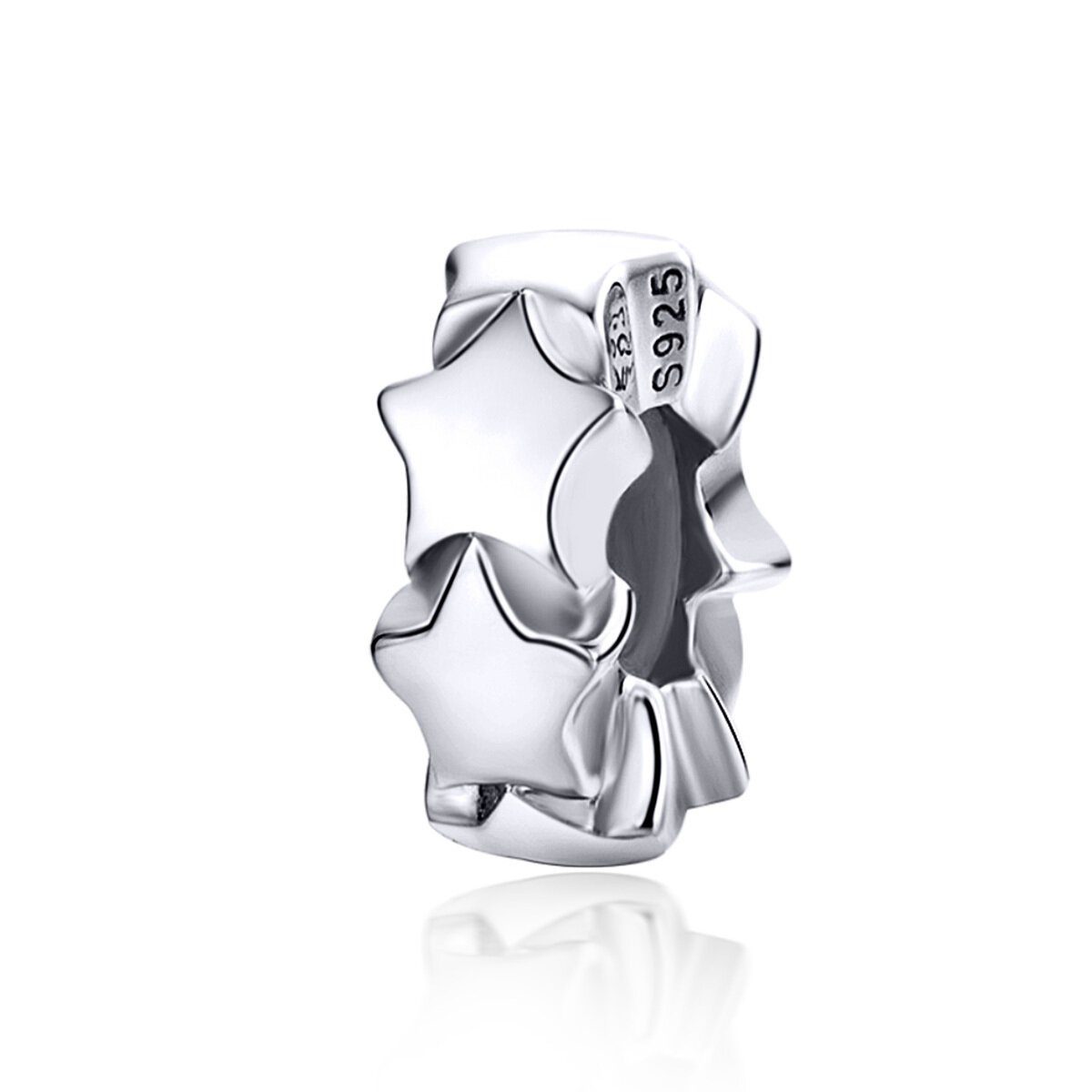 GemKing SCC1169 Starry S925 Sterling Silver Charm