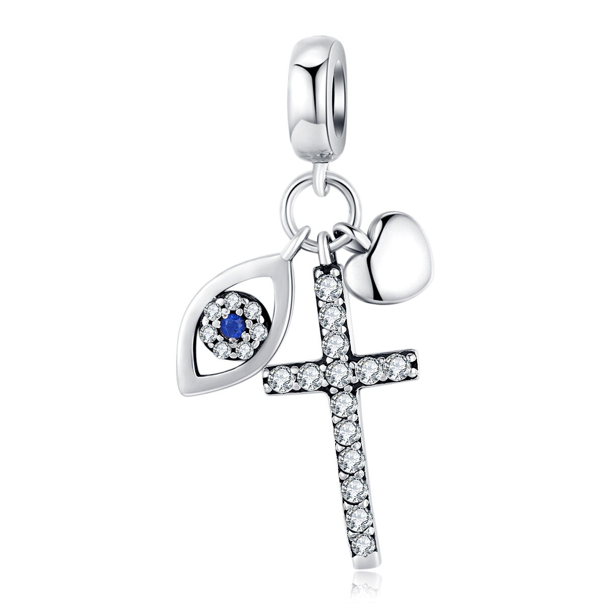 GemKing SCC1327 Guardian of Love S925 Sterling Silver Charm