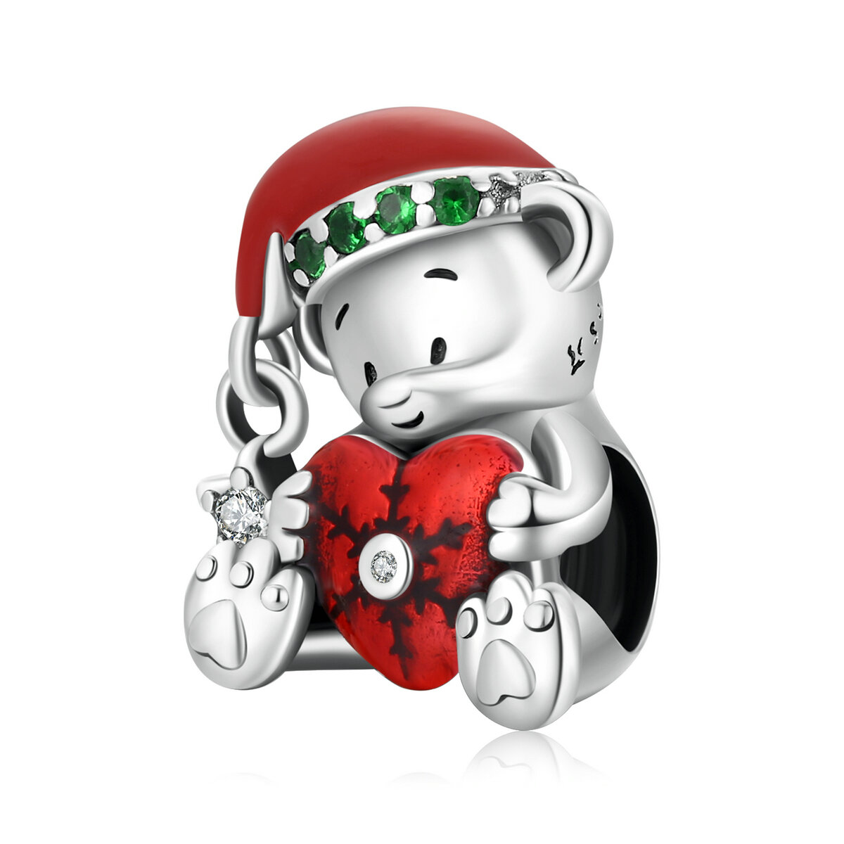 GemKing Wonderful Christmas Eve S925 Sterling Silver Charms