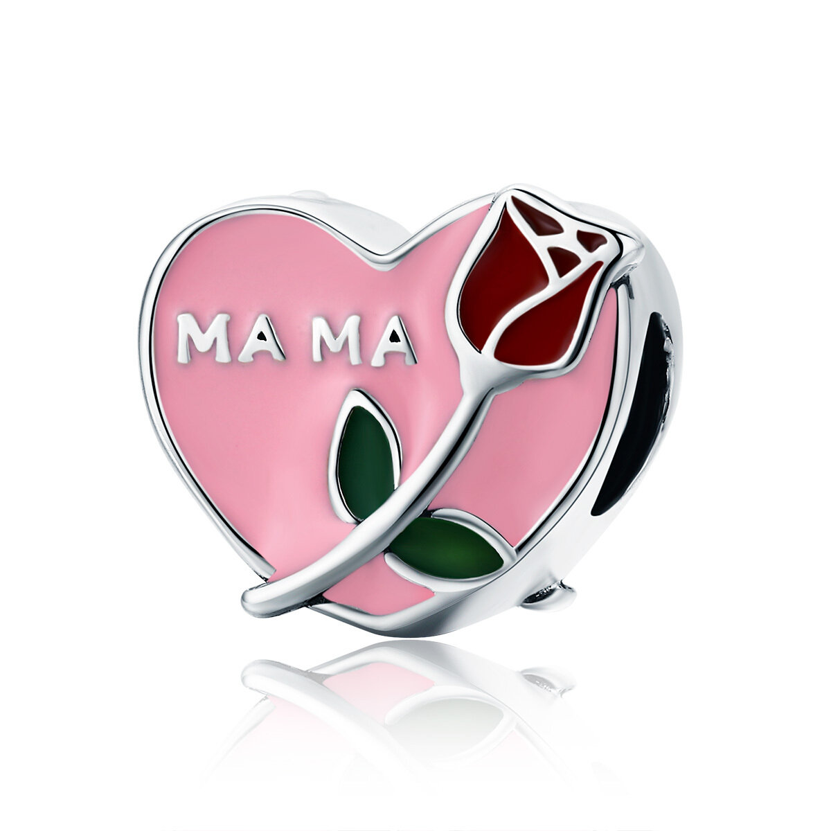 GemKing SCC652 love confession for Mother's Love S925 Sterling Silver Charm