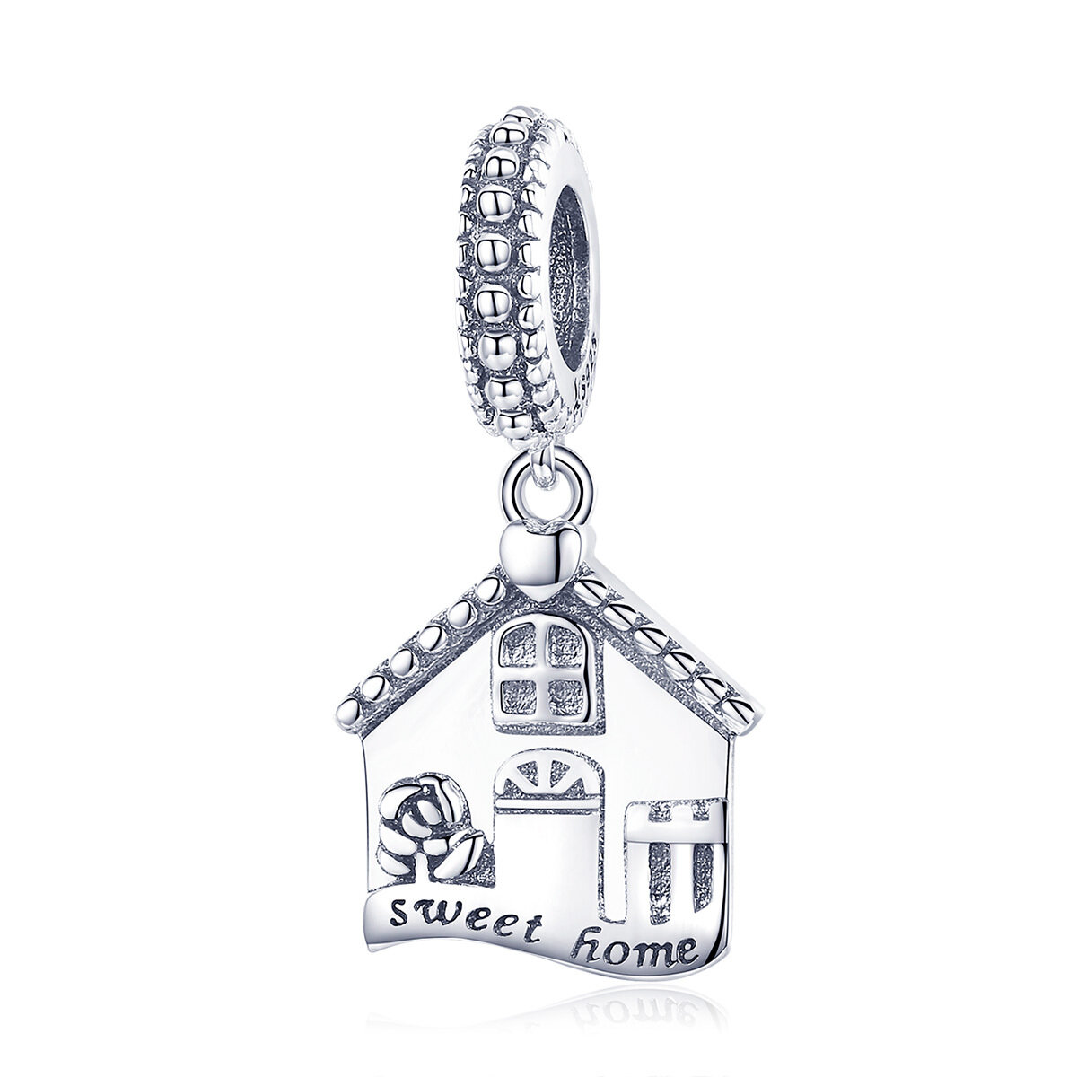 GemKing SCC913 Happy Family S925 Sterling Silver Charm