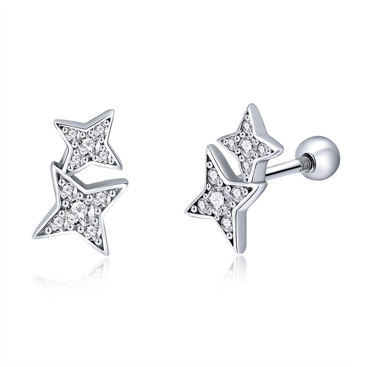 GemKing SCE432 Fascinating starlight S925 Sterling Silver Earring