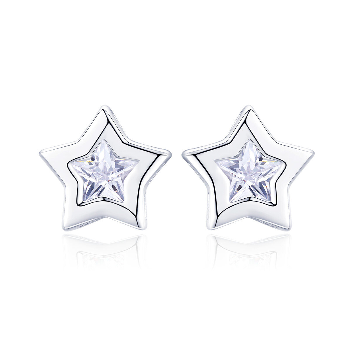 GemKing SCE437 Secret of Stars S925 Sterling Silver Earring