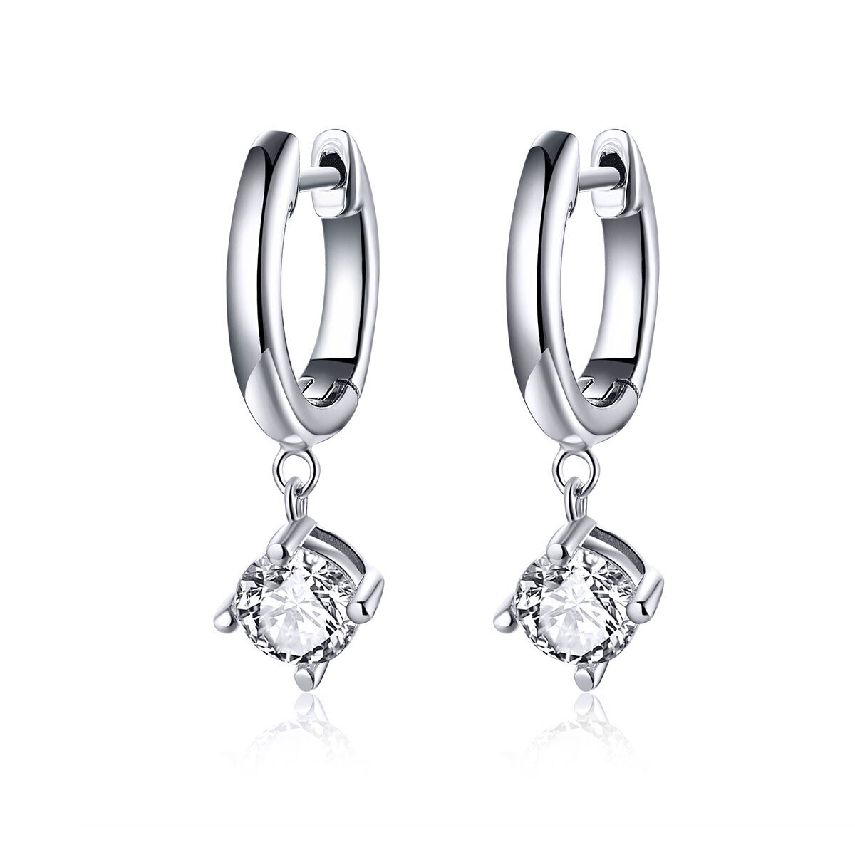 GemKing SCE553 Shiny Time S925 Sterling Silver Earring