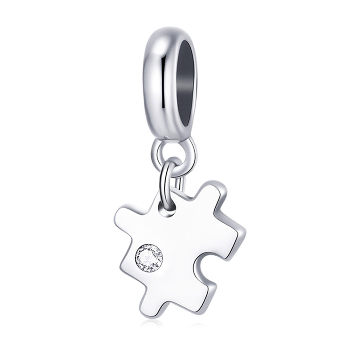 GemKing SCX133 Fashion stylish puzzle S925 Sterling Silver Pendant