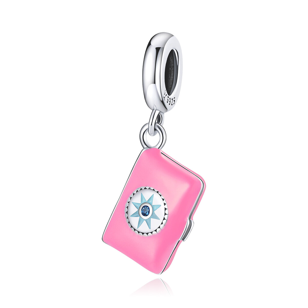 GemKing SCC1748 Love diary S925 Sterling Silver Charm