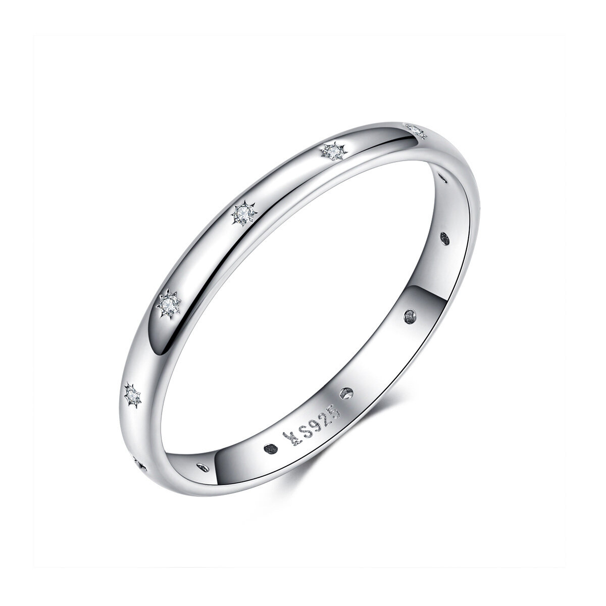 GemKing Love Star S925 Sterling Silver ring