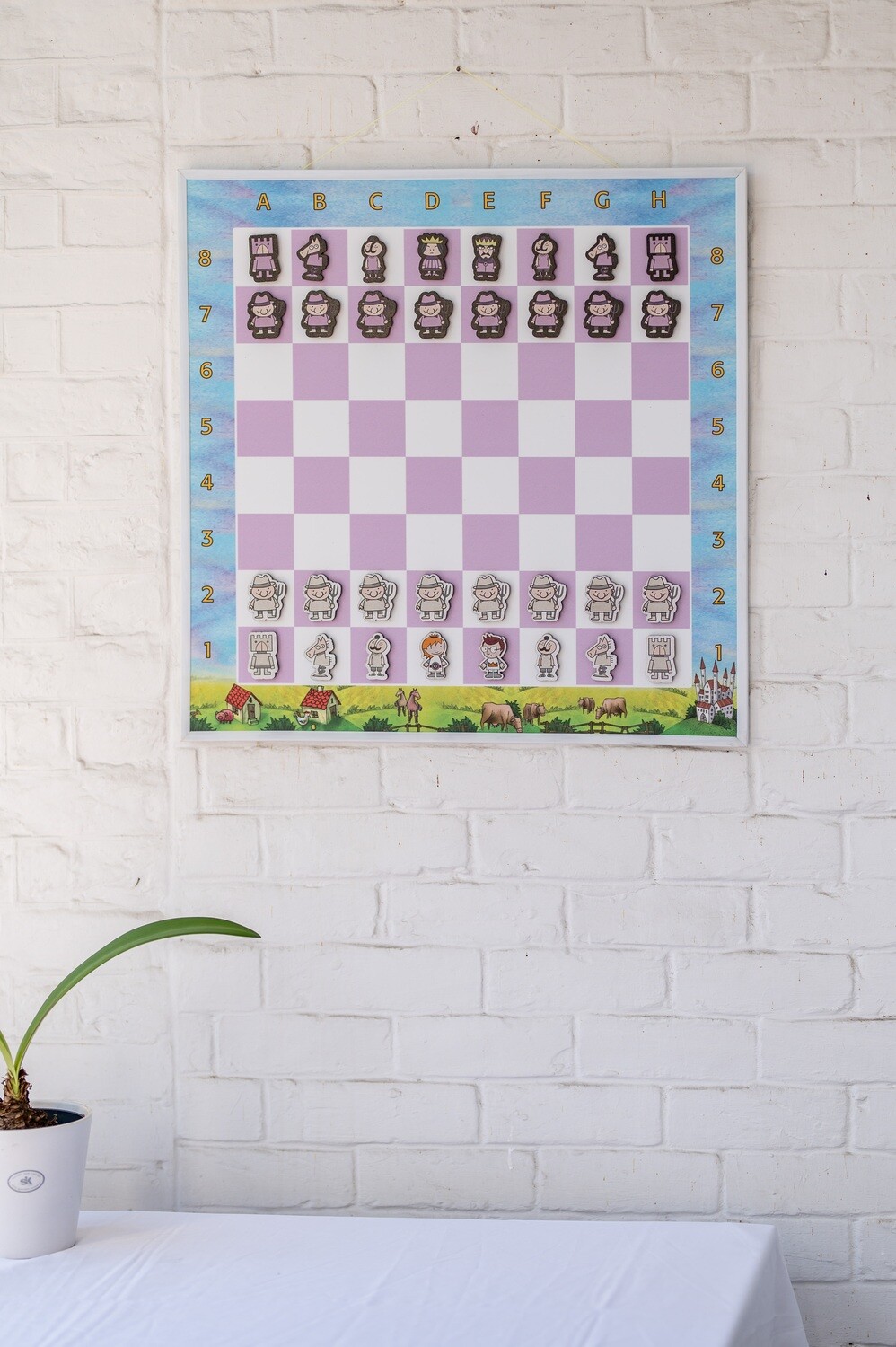 Wand Schach Set