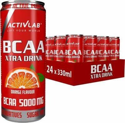 Activlab BCAA Drink Orange (24x330ml)