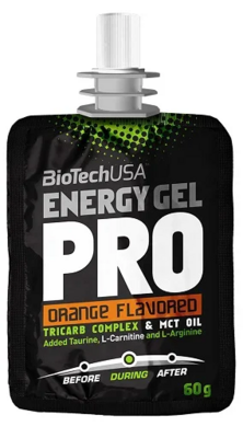 BioTech Energy Gel Professional 24x 60g Orange