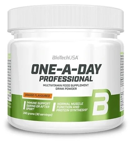 BioTech One A Day Prof. 240g - Pulver, Orange 