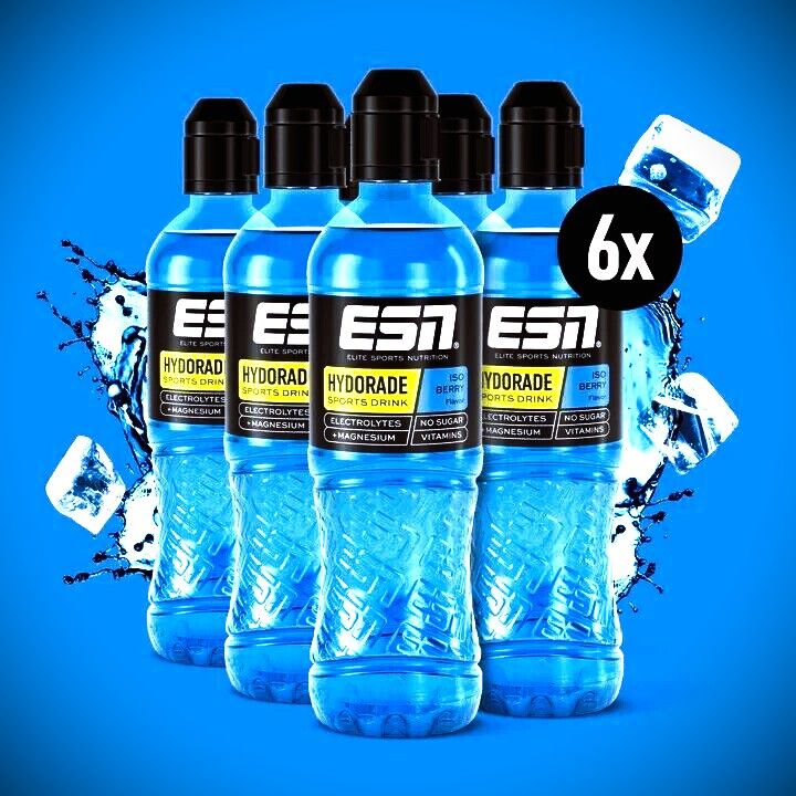 ESN Hydorade Sports Drink 6x500ml Iso Berry