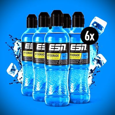 ESN Hydorade Sports Drink 6x500ml Iso Berry