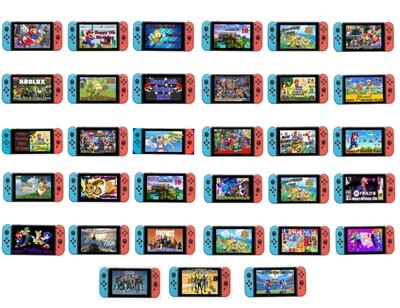Nintendo Switch Cake Toppers (various sizes available)