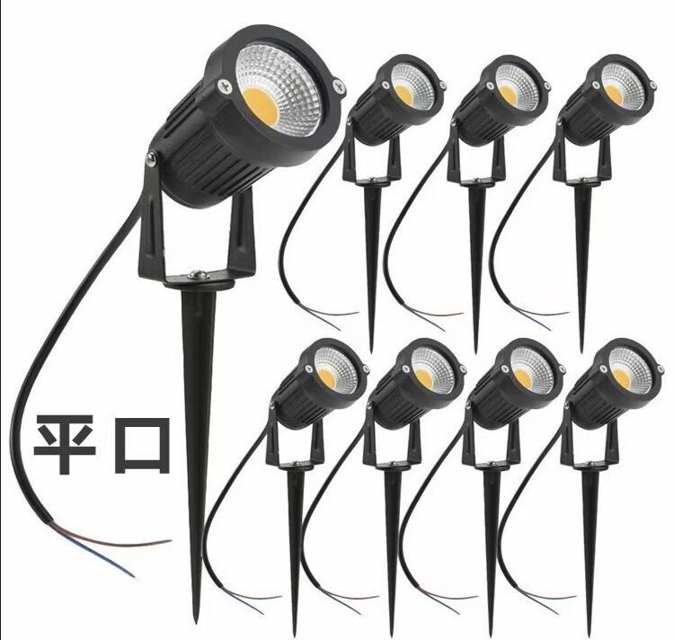 8pack Garden Spike Light Waterproof Color Warmwhite 3000k